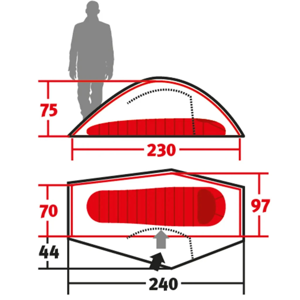 Намет Wechsel Pathfinder UL Green (231085) - изображение 5