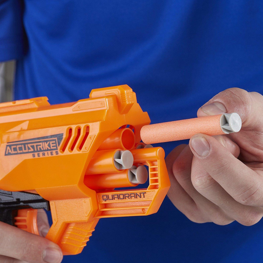 Іграшкова зброя Hasbro Nerf Elite AccuStrike Quadrant (E0012) - зображення 6