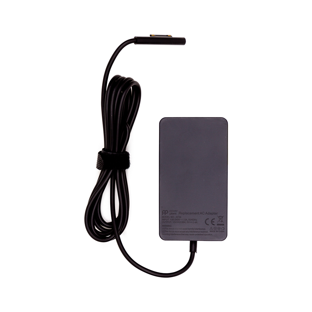 Блок живлення до ноутбуку PowerPlant MICROSOFT 220V, 12V 36W 2.58A (MS3) (MI36AMS3) - зображення 1