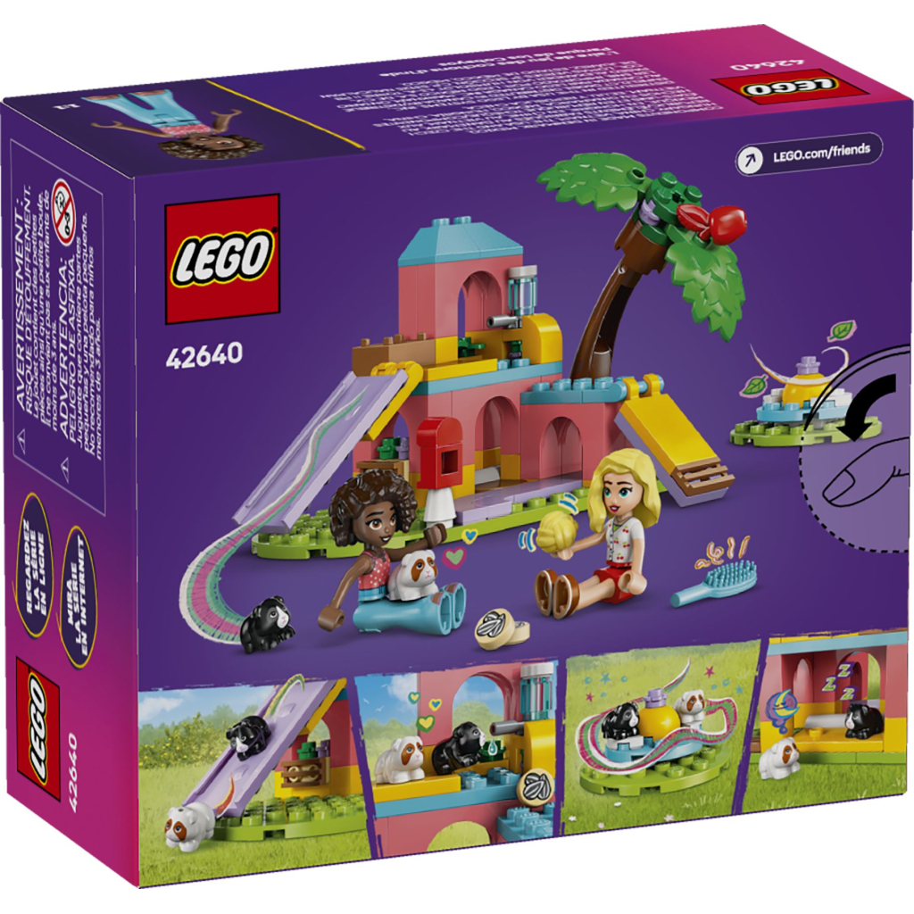 Конструктор LEGO Friends Ігровий майданчик для морських свинок (42640) - зображення 9