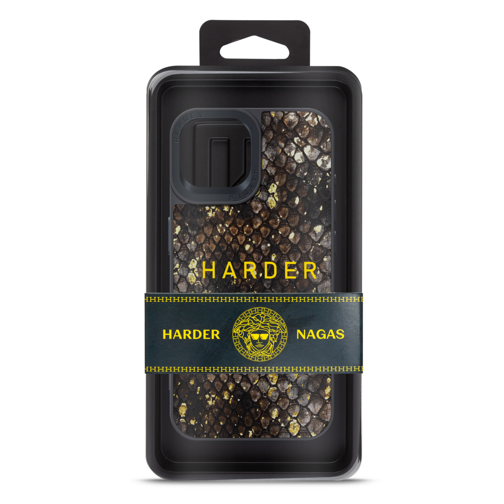 Чохол до мобільного телефона Harder Nagas Apple iPhone 15 Black (ARM76732) - зображення 3