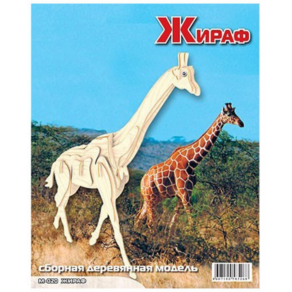 Збірна модель Мир деревянных игрушек Жираф (М020) - зображення 1