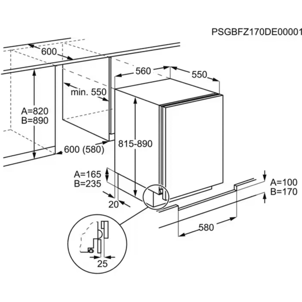 Холодильник Electrolux LXB2AE82S - зображення 3