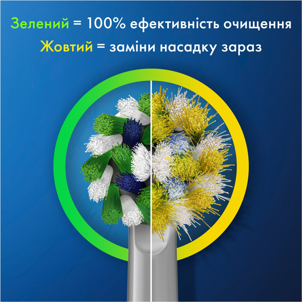 Насадка для зубної щітки Oral-B Oral-B Pro Cross Action, 2 шт (8006540847725) - зображення 4
