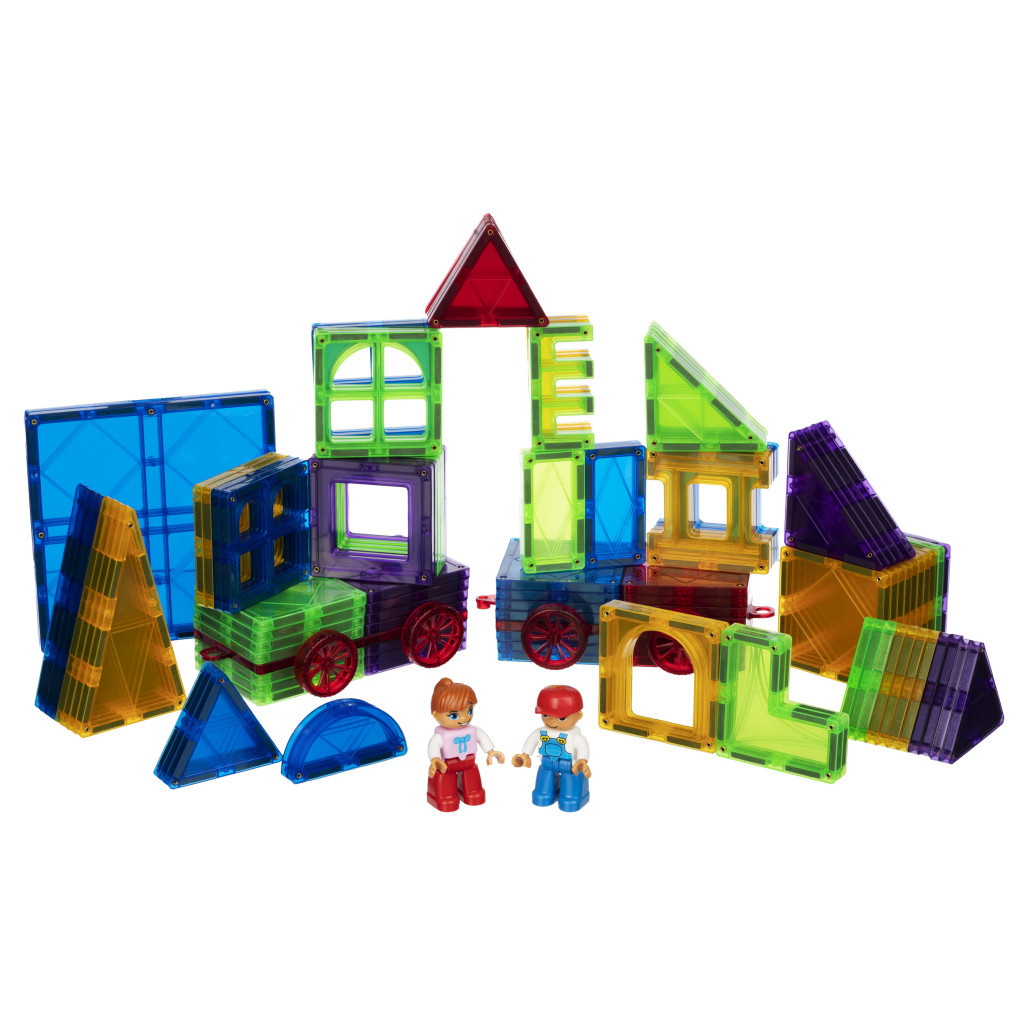 Конструктор Magplayer магнітні плитки 112 ел. (MPL-112) - зображення 7