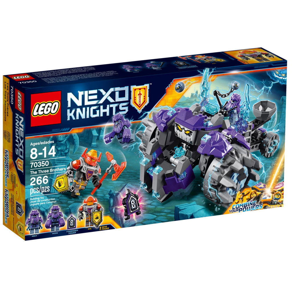 Конструктор LEGO Nexo Knights Три брата (70350) - зображення 1