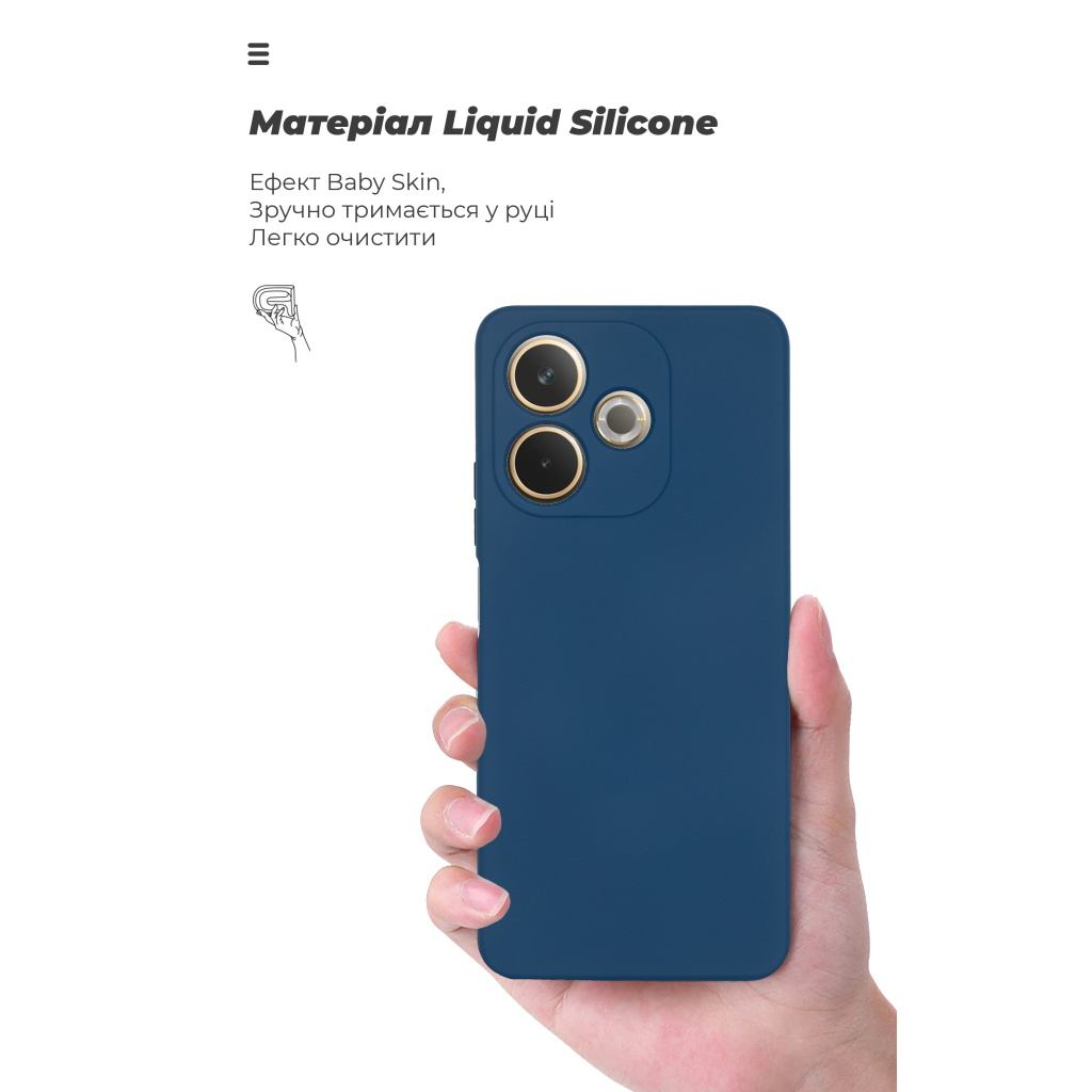 Чохол до мобільного телефона Armorstandart ICON OPPO A5 Pro 4G / A5 Pro 5G Dark Blue (ARM85596) - зображення 7