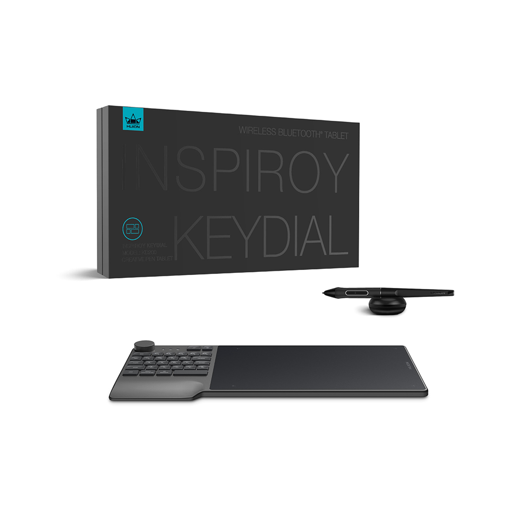 Графічний планшет Huion Inspiroy Keydial KD200 (KD200) - зображення 6