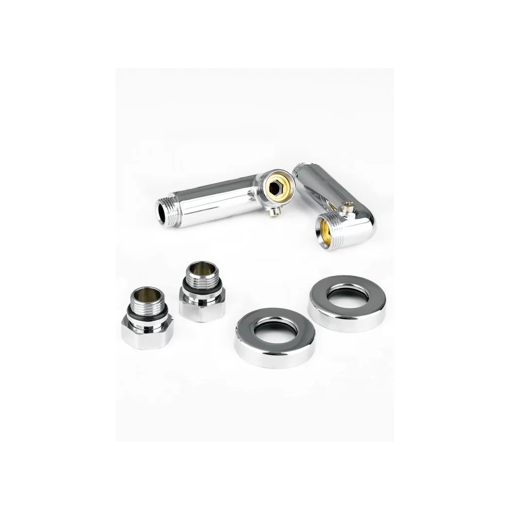 Сушарка для рушників MARIO Кран кутовий запірний, хром (4.0.0400.55.P) - зображення 3