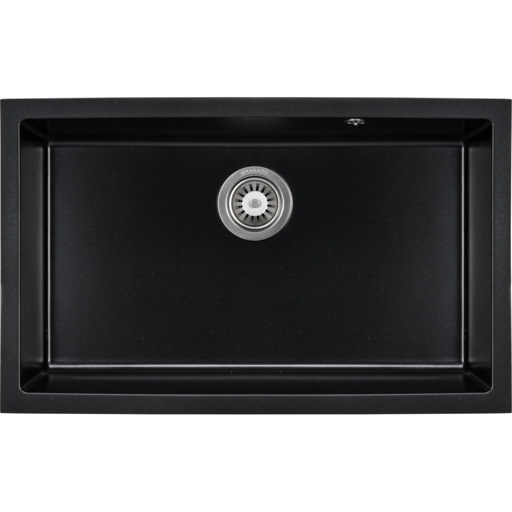 Мийка кухонна GRANADO Under top XL black shine (gr3701) - зображення 1