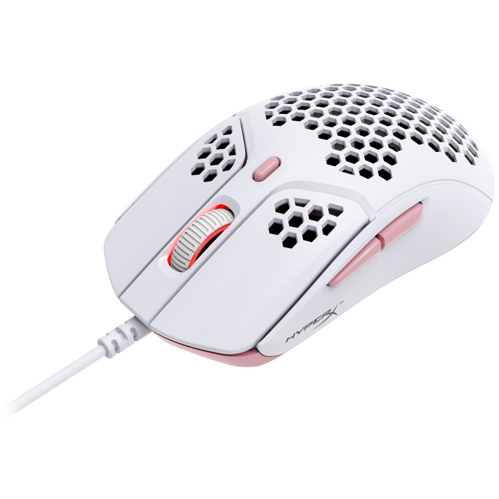 Мишка HyperX Pulsefire Haste White-Pink (4P5E4AA) - зображення 2