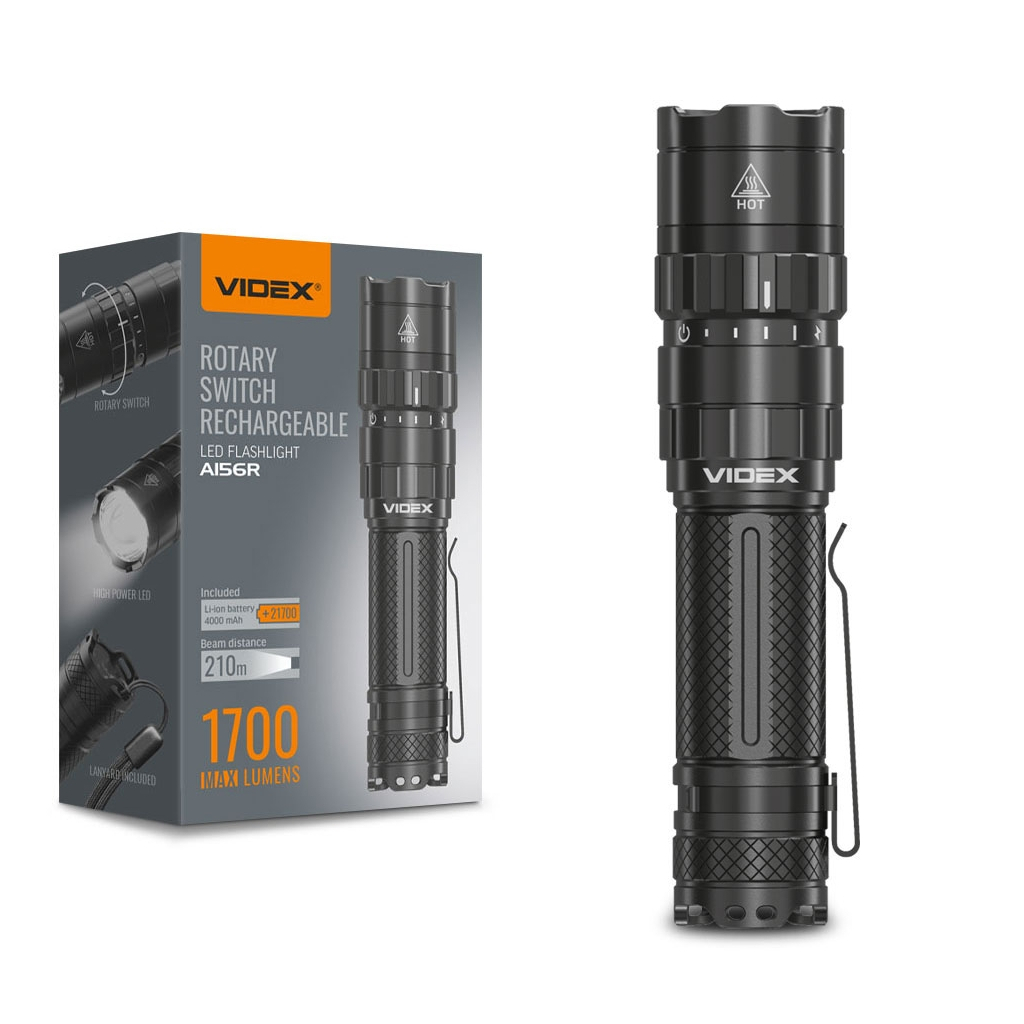 Ліхтар Videx 1700Lm 6500K (VLF-A156R) - зображення 1