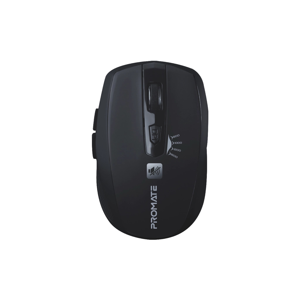 Мишка Promate Breeze Wireless Black (breeze.black) - зображення 1