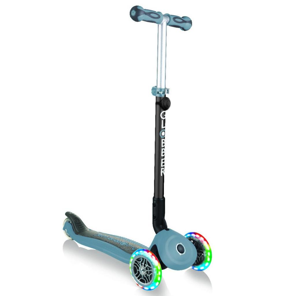 Самокат Globber Go Up Deluxe Lights Led 5 в 1 блакитний (646-200) - зображення 6
