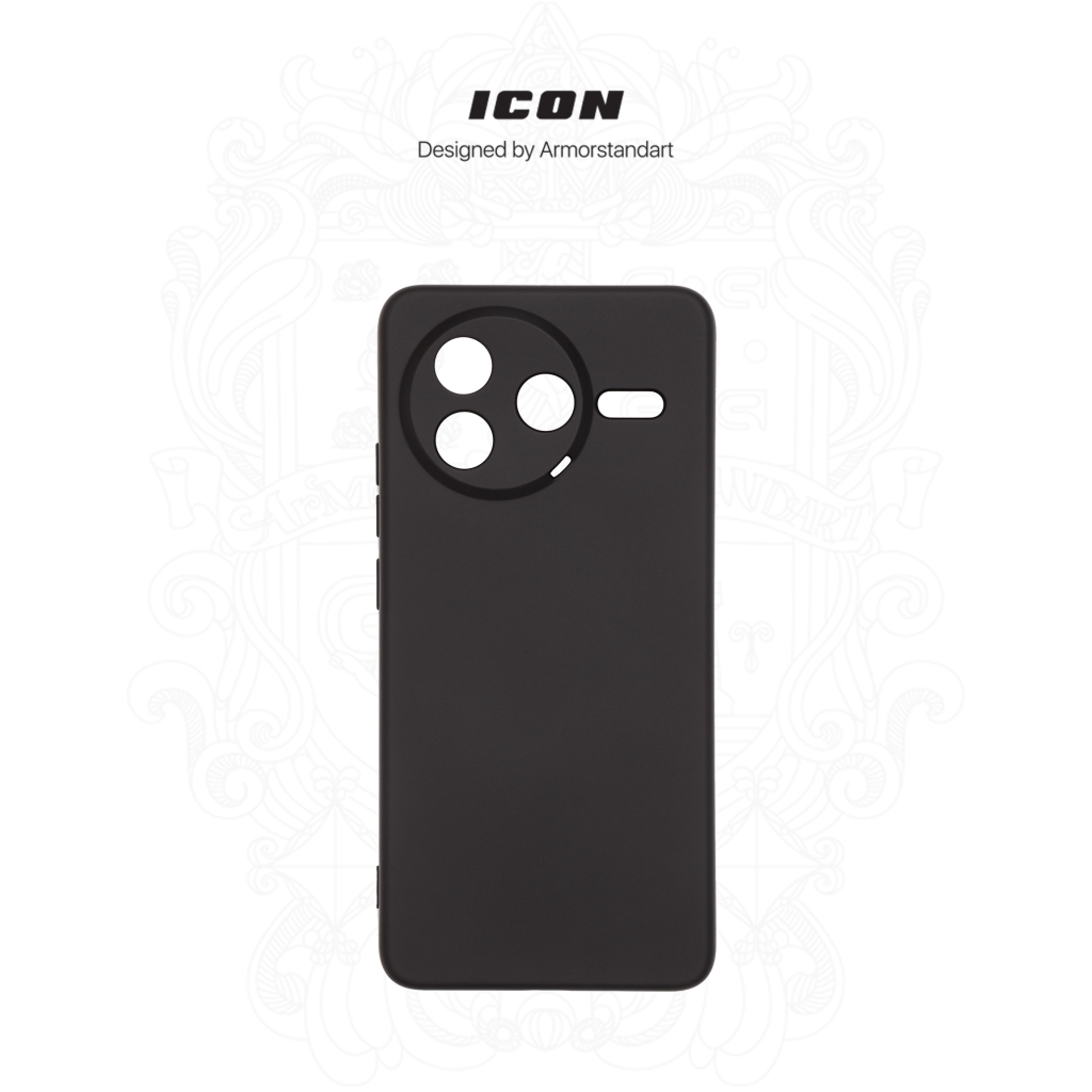 Чохол до мобільного телефона Armorstandart ICON Xiaomi Poco F7 Pro Camera cover Black (ARM80361) - зображення 3