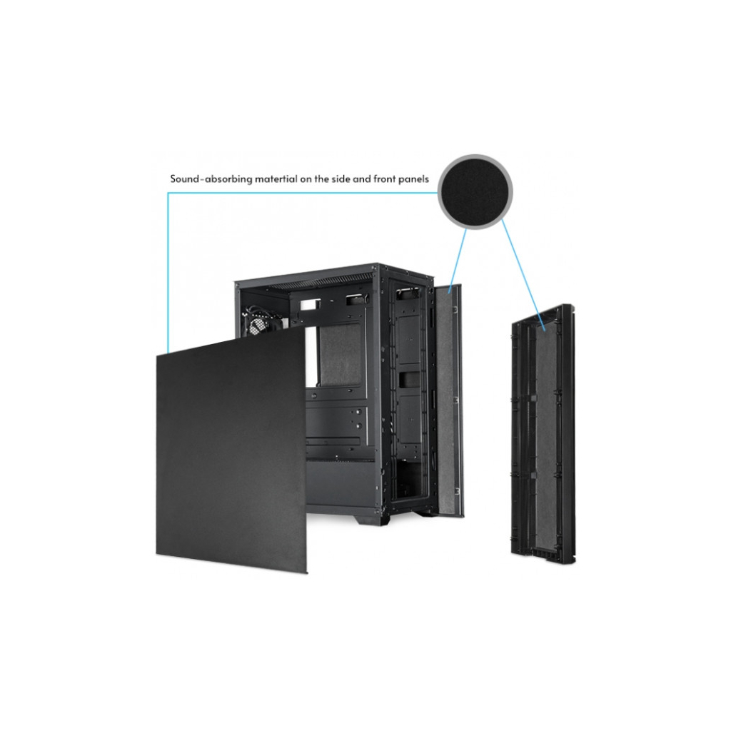 Корпус Chieftec Pro Midi Q (AS-02B-OP) - зображення 9