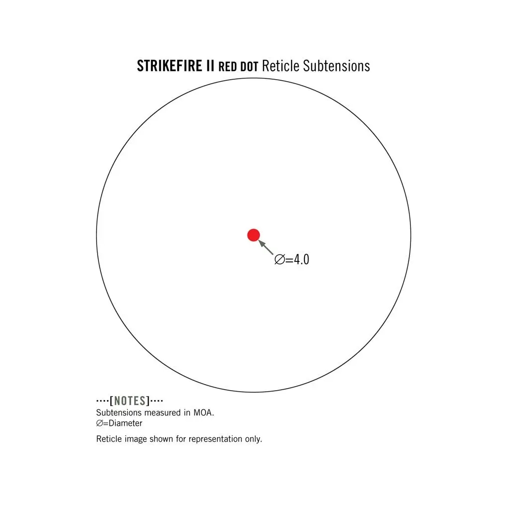 Коліматорний приціл Vortex Strikefire II Red Dot (SF-BR-504) (930645) - зображення 6