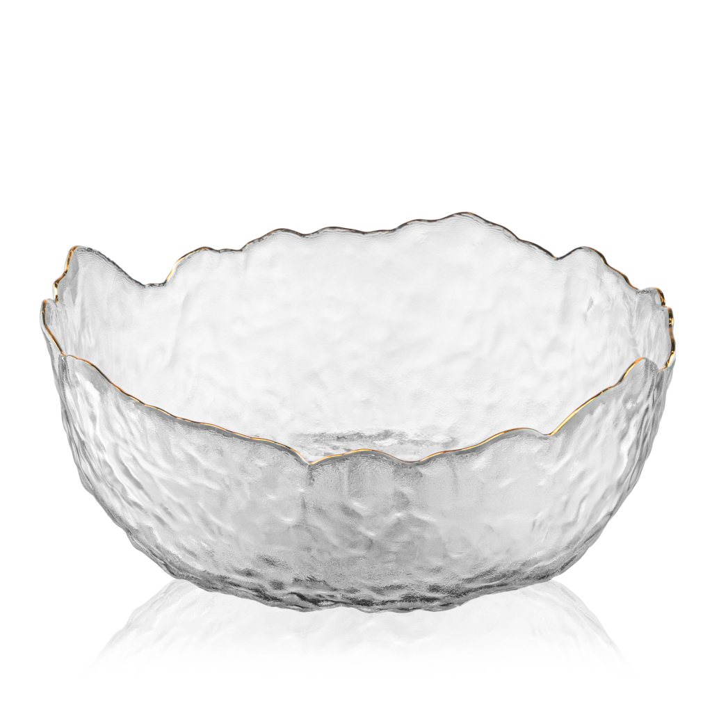 Салатник Ardesto Bell 19.5см, скло, прозорий (AR5003) - зображення 2