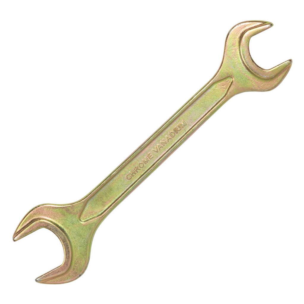 Ключ Sigma ріжковий 32x36мм жовтий цинк (6025361) - зображення 4