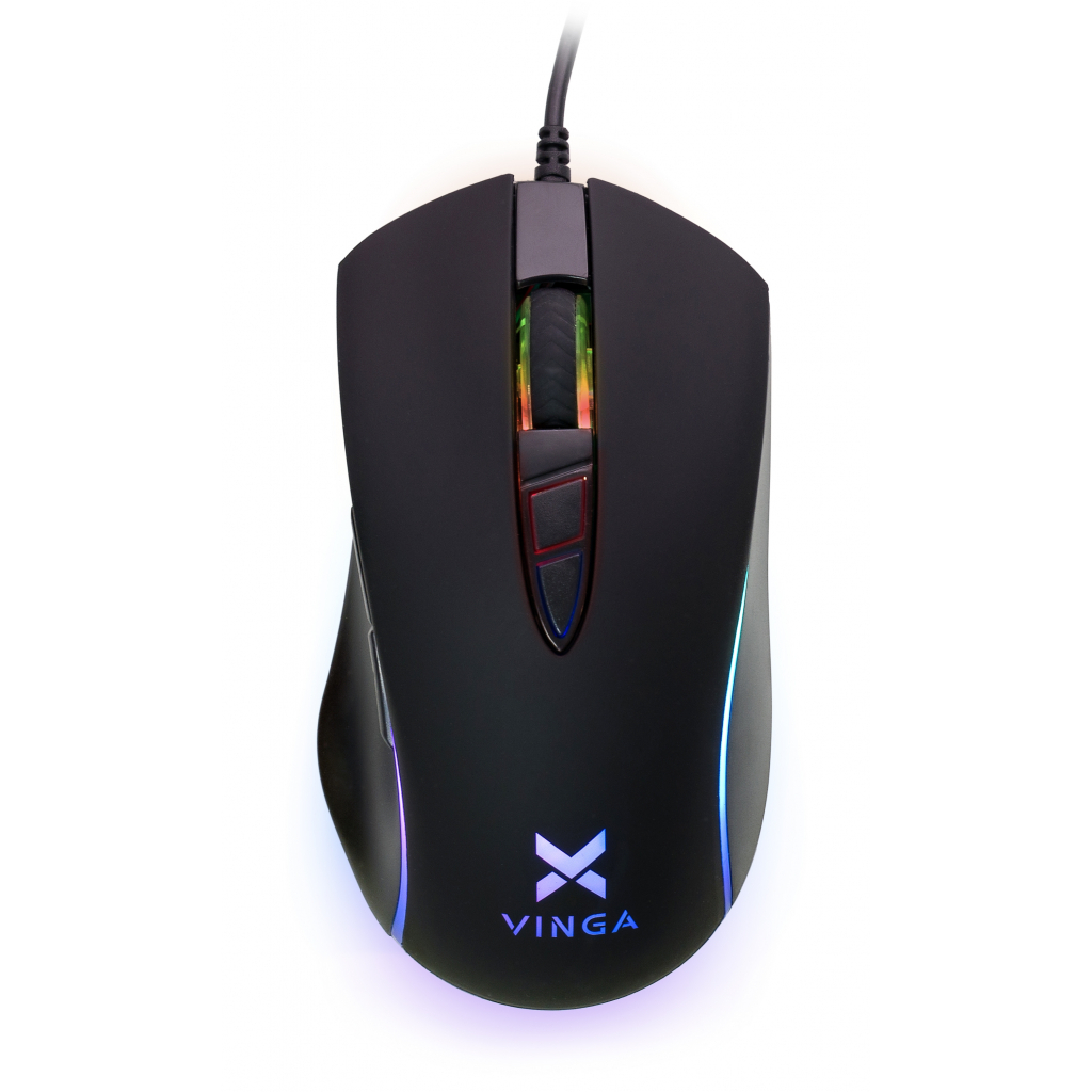 Мишка Vinga MSG-180 Black - зображення 1