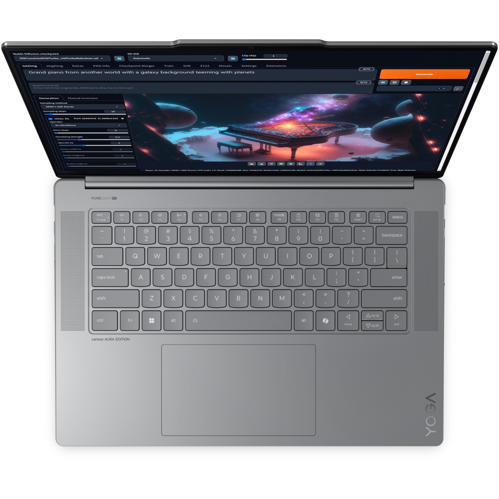 Ноутбук Lenovo Yoga Slim 7 15ILL9 (83HM005HRA) - зображення 4