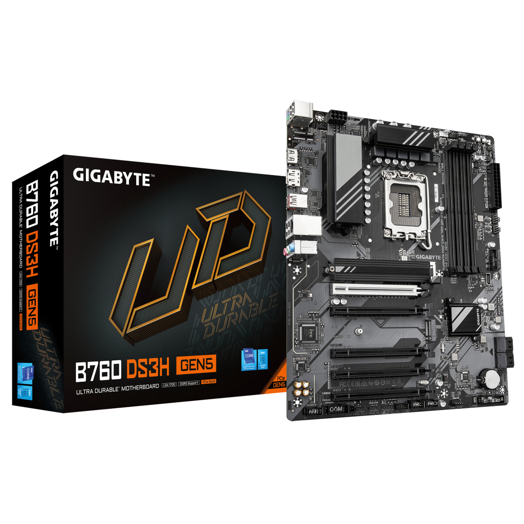 Материнська плата GIGABYTE B760 DS3H GEN5 - зображення 4