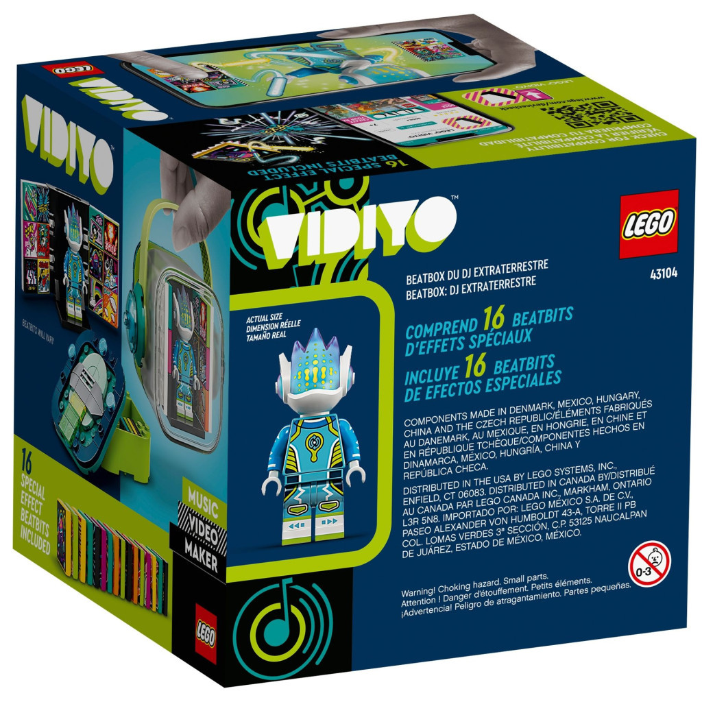 Конструктор LEGO VIDIYO Бітбокс Діджея Прибульця (43104) - зображення 12