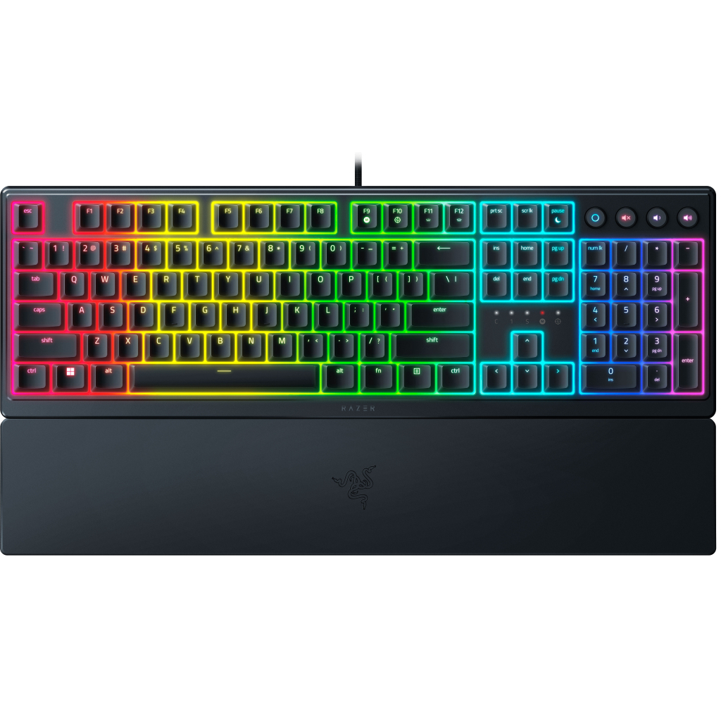 Клавіатура Razer Ornata V3 USB UA Black (RZ03-04460100-R3M1) - зображення 1