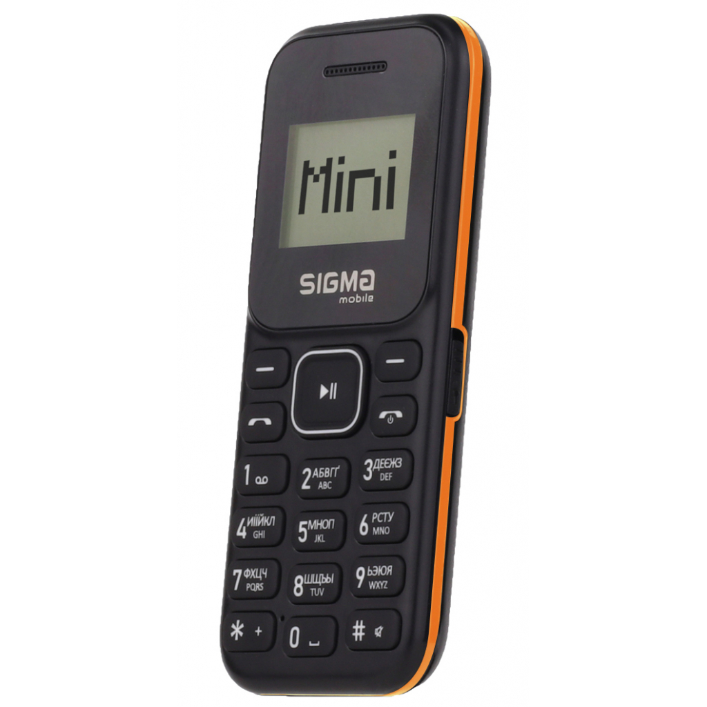 Мобільний телефон Sigma X-style 14 MINI Black-Orange (4827798120736) - зображення 3