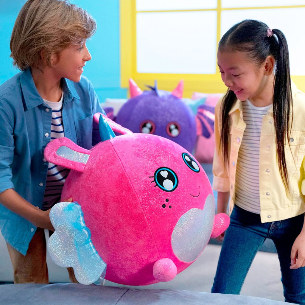 М'яка іграшка Biggies серії Fantasy - Рожевий Кролик (надувна іграшка, насос) (BIG001-RA) - зображення 9