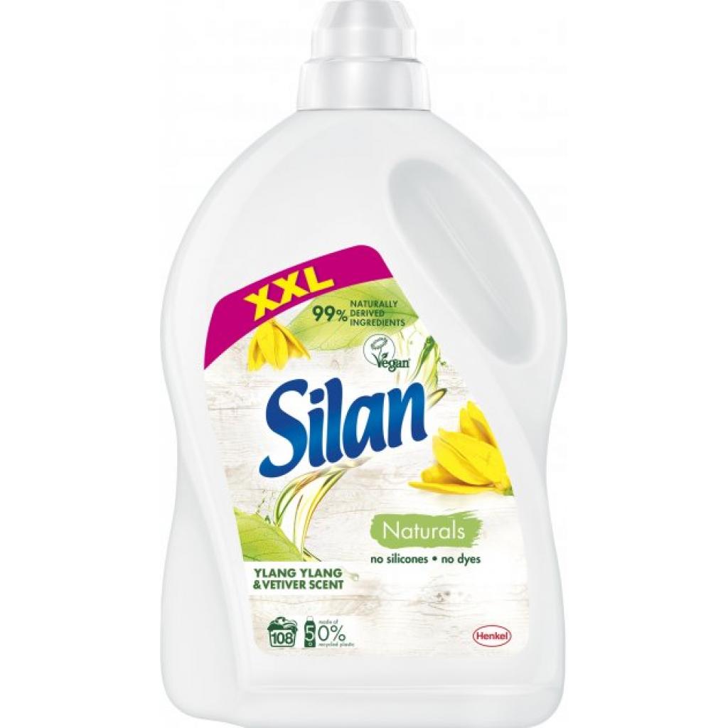 Кондиціонер для білизни Silan Naturals Аромат іланг-ілангу та ветиверу 2.7 л (9000101397598) - зображення 1