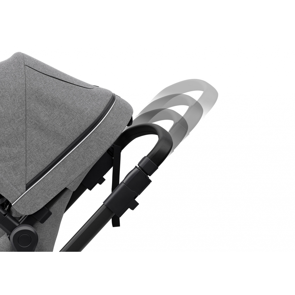 Коляска Thule Sleek Black/Grey Melange (TH 11000021) - зображення 8