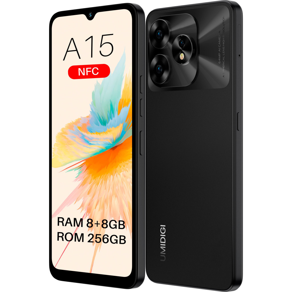 Мобільний телефон Umidigi A15 (MP33) 8/256Gb Black (6973553523095) - зображення 11