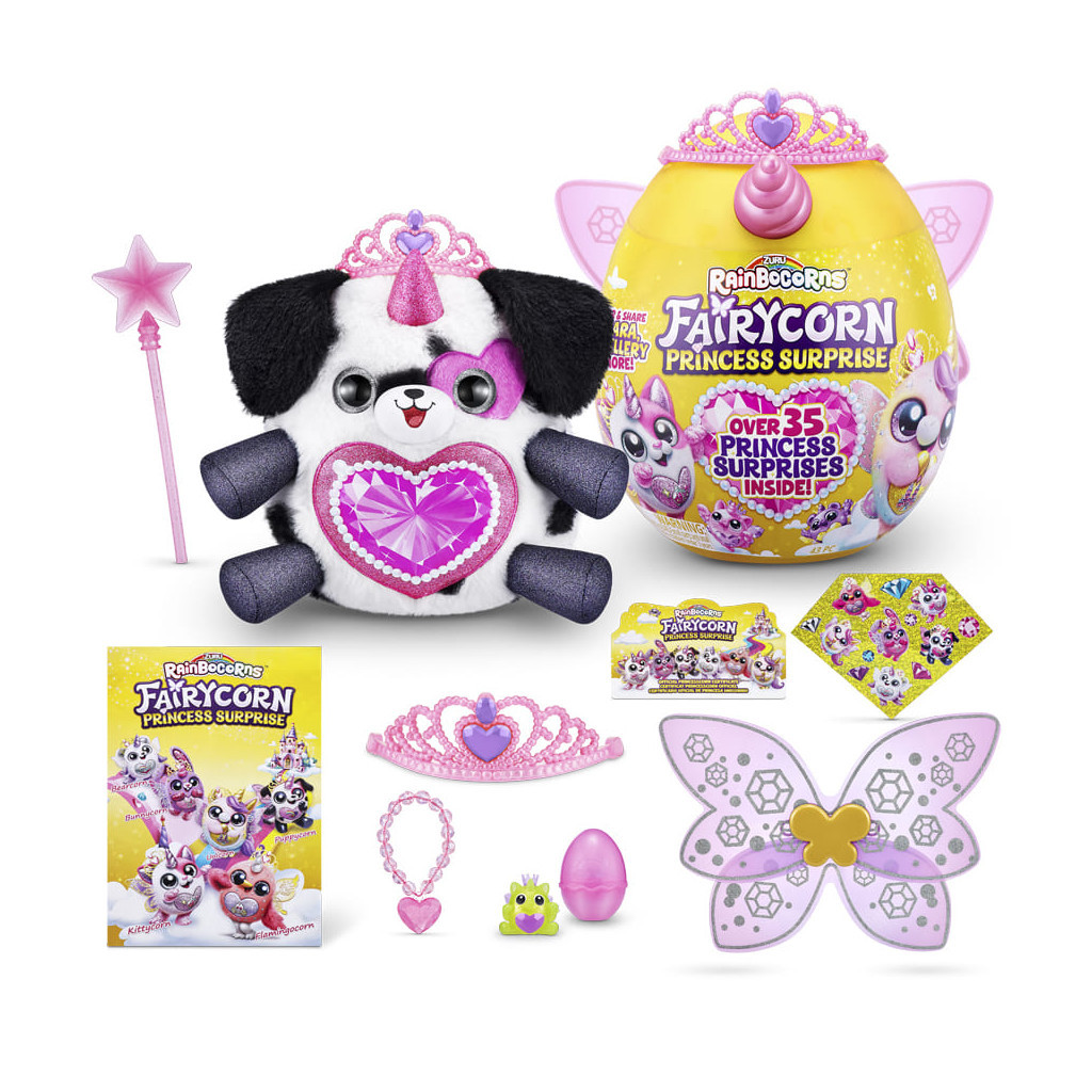 М'яка іграшка Rainbocorns сюрприз D серія Fairycorn Princess (9281D) - изображение 11
