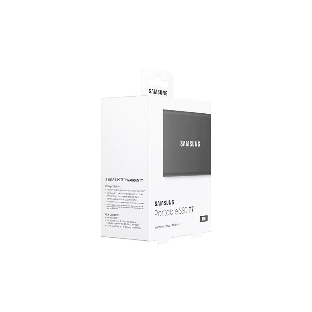 Накопичувач SSD USB 3.2 1TB T7 Samsung (MU-PC1T0T/WW) - изображение 9
