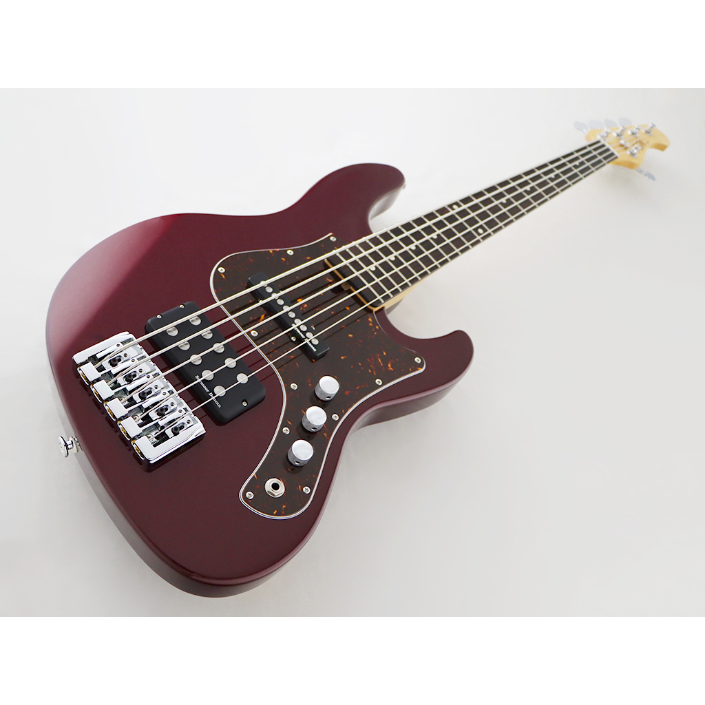 Бас-гітара FGN Mighty Jazz J-Standard Series Azuki Metallic (JMJ52-AL-R/AZM) - зображення 3