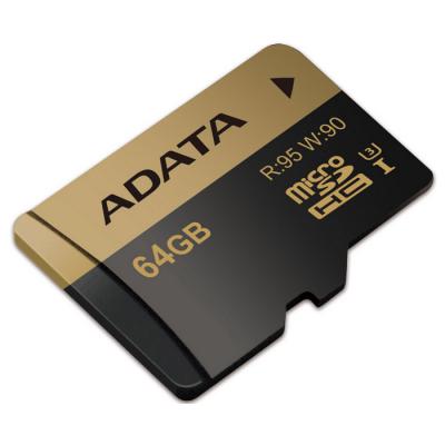 Карта пам'яті ADATA 64GB microSD class 10 XPG UHS-I U3 (AUSDX64GXUI3-R) - зображення 2