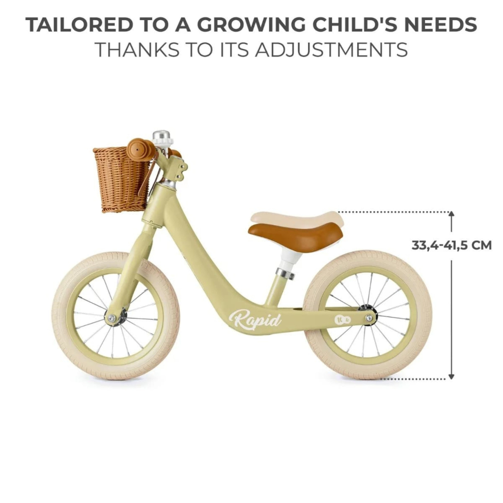 Біговел Kinderkraft Rapid 2 Savannah Green (KRRAPI02GRE0000) (5902533924882) - зображення 9