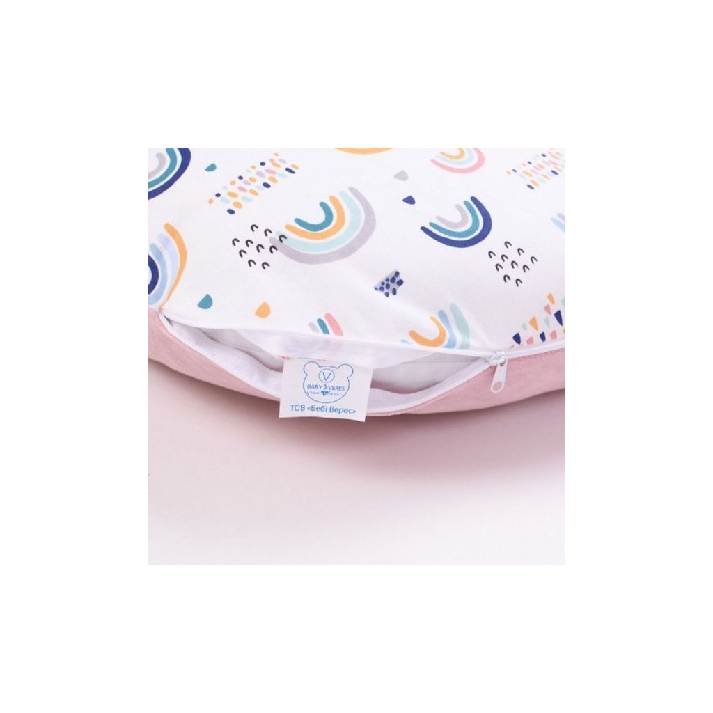 Подушка Верес для годування Comfort Velour Rainbow 150х57 (302.02.4) - зображення 4