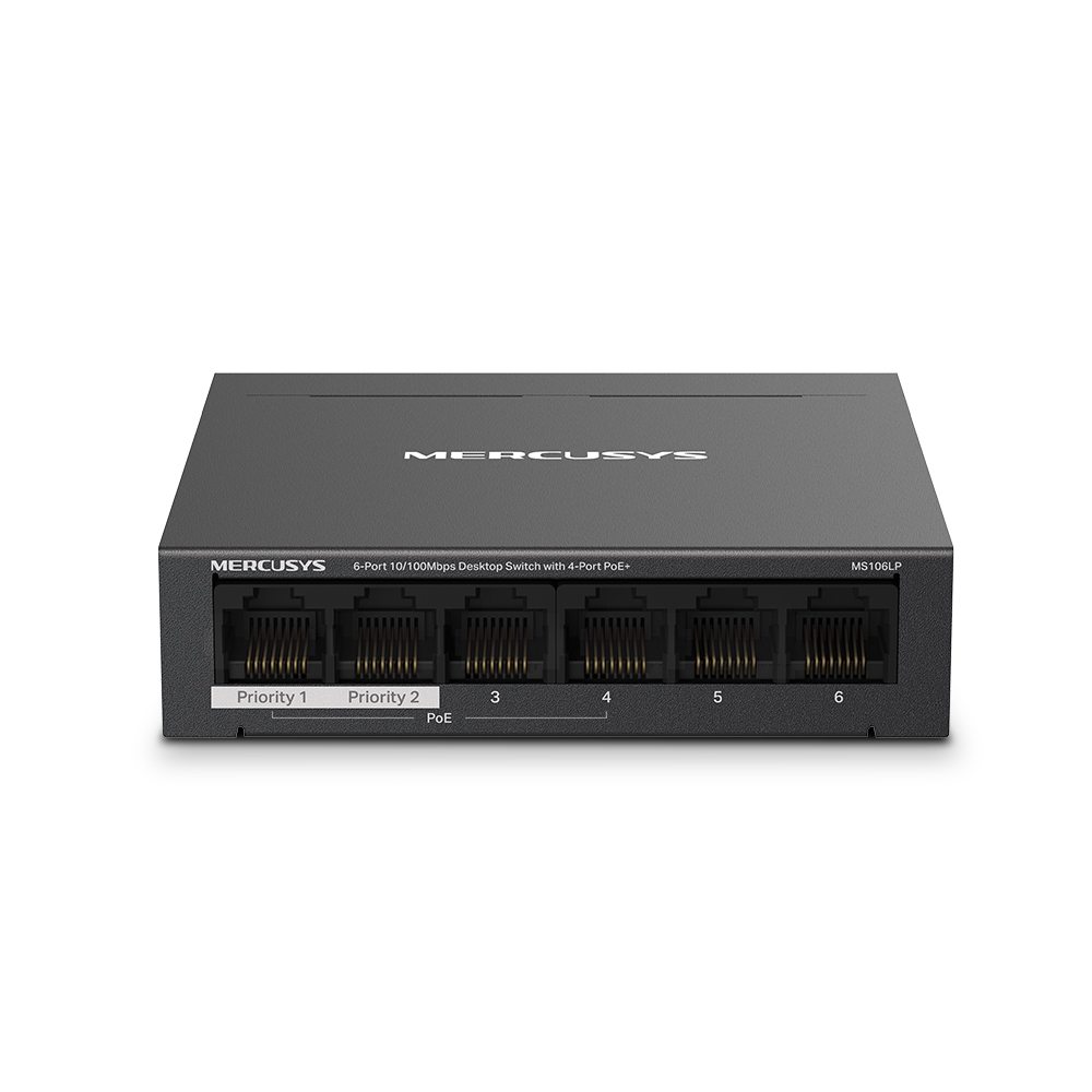 Комутатор Mercusys MS106LP  - зображення 2