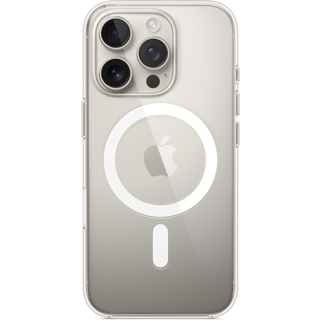 Чохол до мобільного телефона Apple iPhone 16 Pro Clear Case with MagSafe (MA7E4ZM/A) - зображення 4