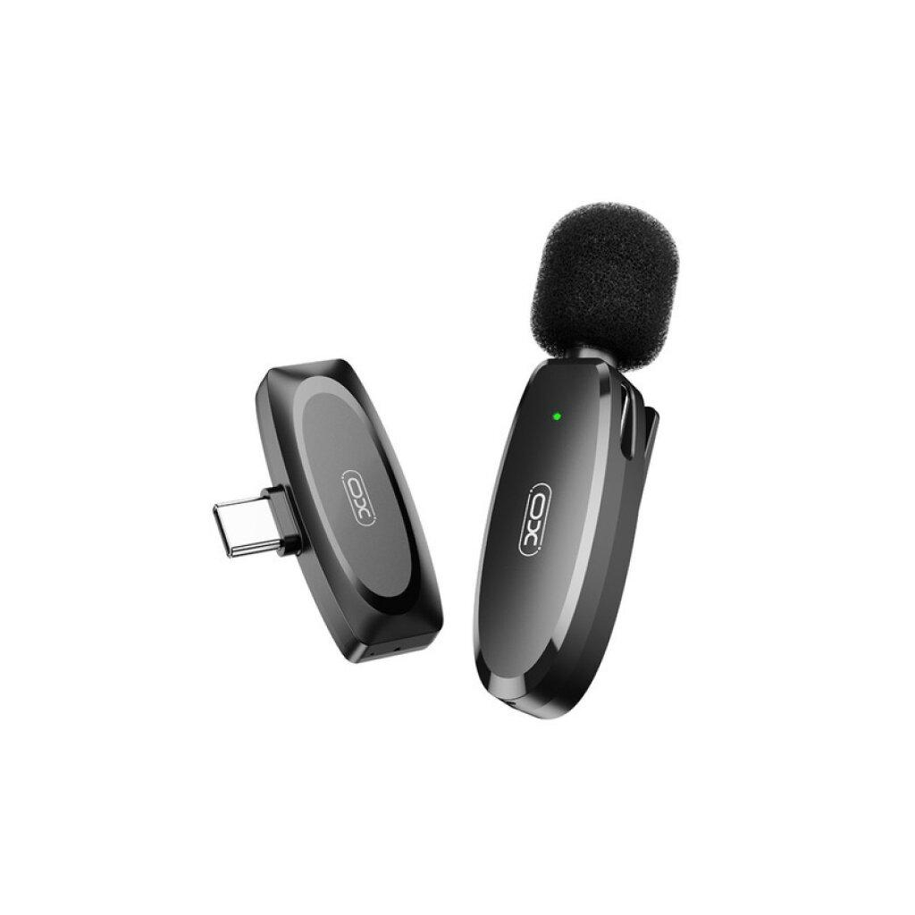 Мікрофон XO MKF08A з придушенням шуму Type-C Black (XO-MKF08A-TC) - зображення 2