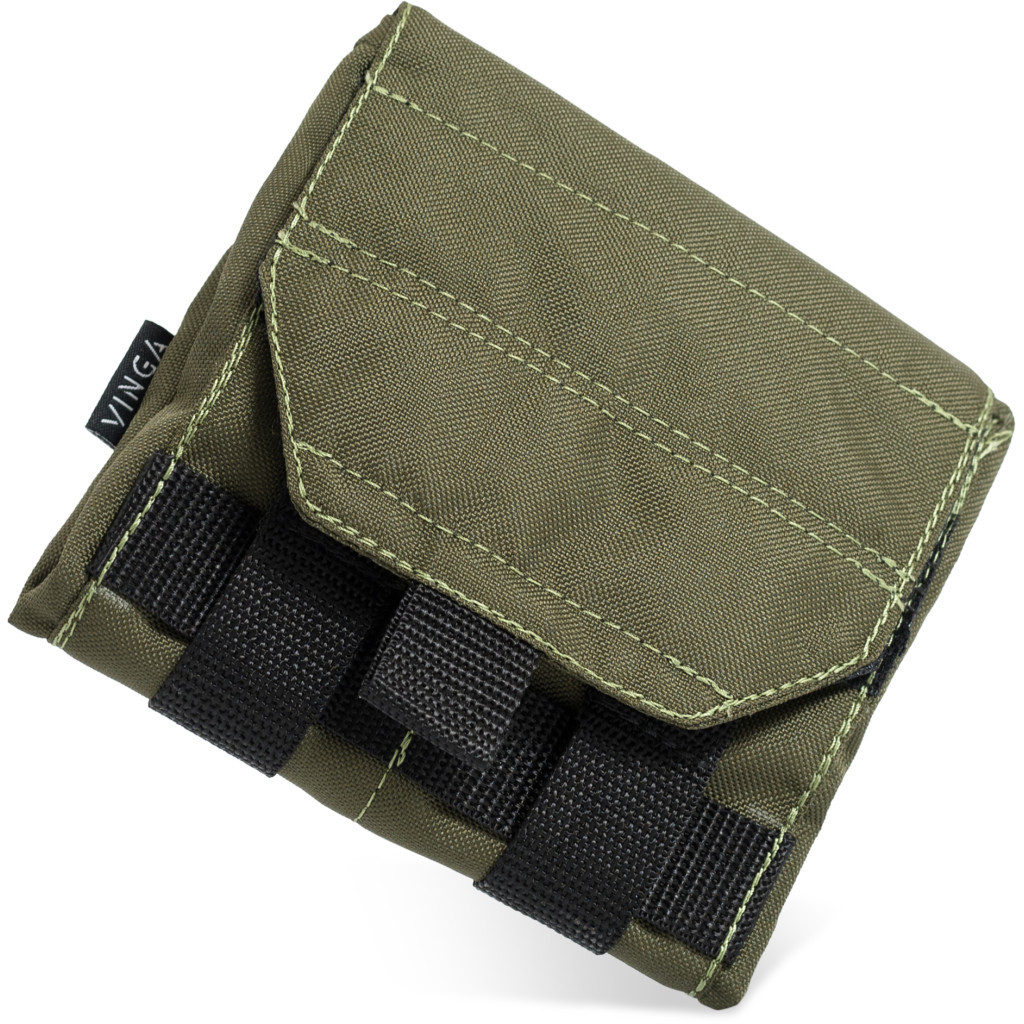 Підсумок Vinga P1, Oxford 600D PU, olive (VPP1O) - изображение 4