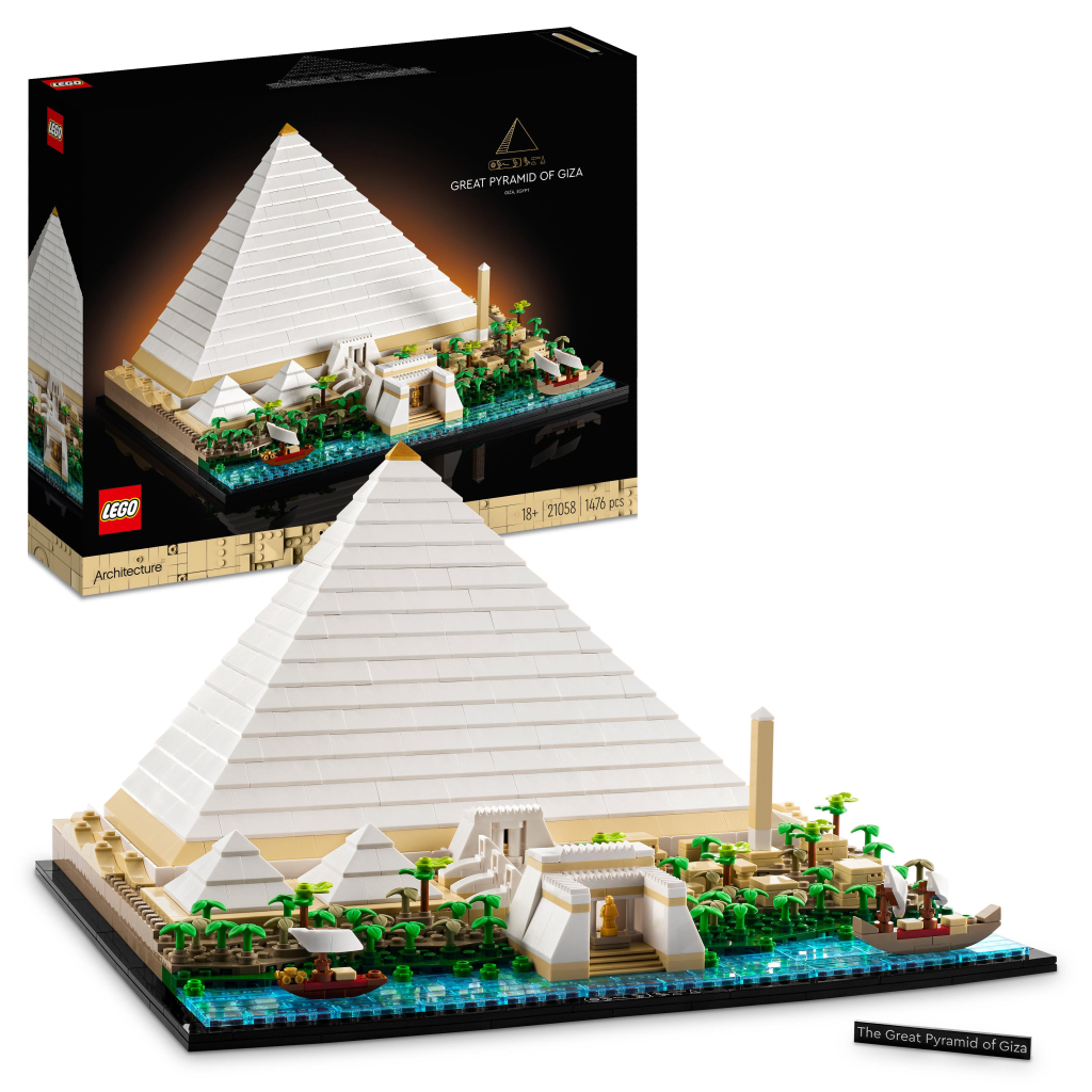 Конструктор LEGO Architecture Піраміда Хеопса (21058) - зображення 2