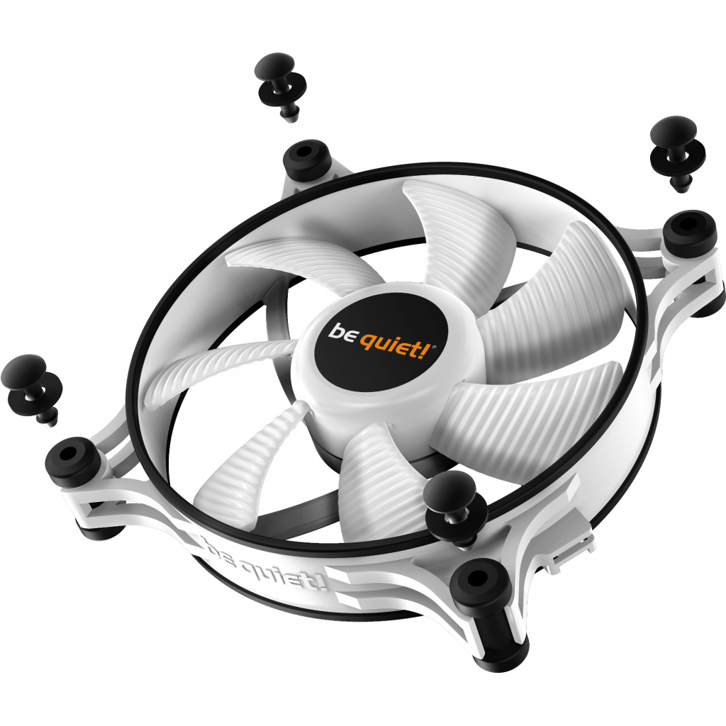 Кулер до корпусу Be quiet! SHADOW WINGS 2 PWM White (BL089) - зображення 4