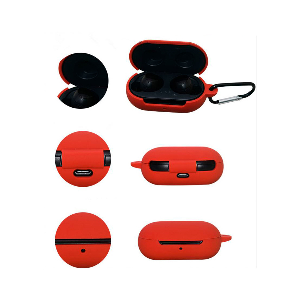 Чохол для навушників BeCover Silicon Shockproof для Samsung Galaxy Buds / Buds+ Red (704665) - зображення 2
