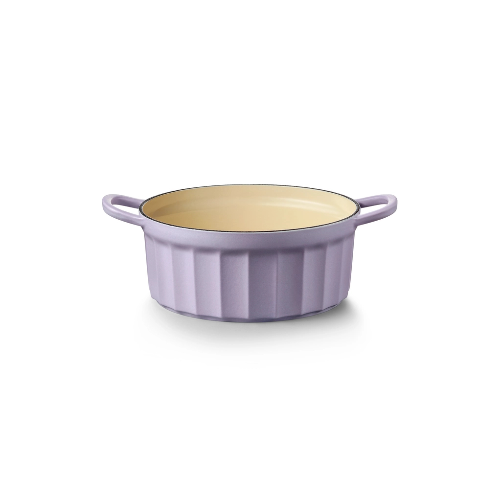 Гусятниця Buydeem CP521 Petal Purple чавунна емальована 2.9 л (CP521-PP) - зображення 2