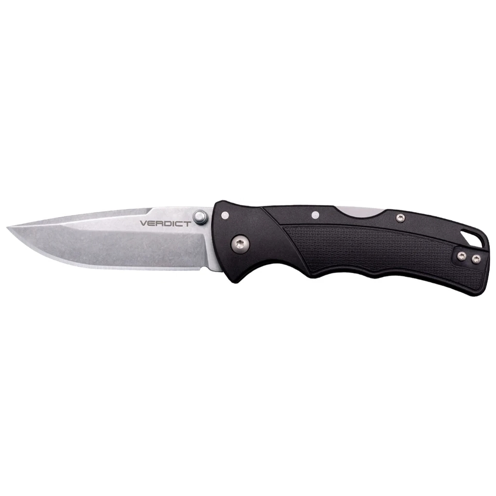 Ніж Cold Steel Verdict Spear Point Black (блістер) (CS-FL-C3SPSSZ) - зображення 1