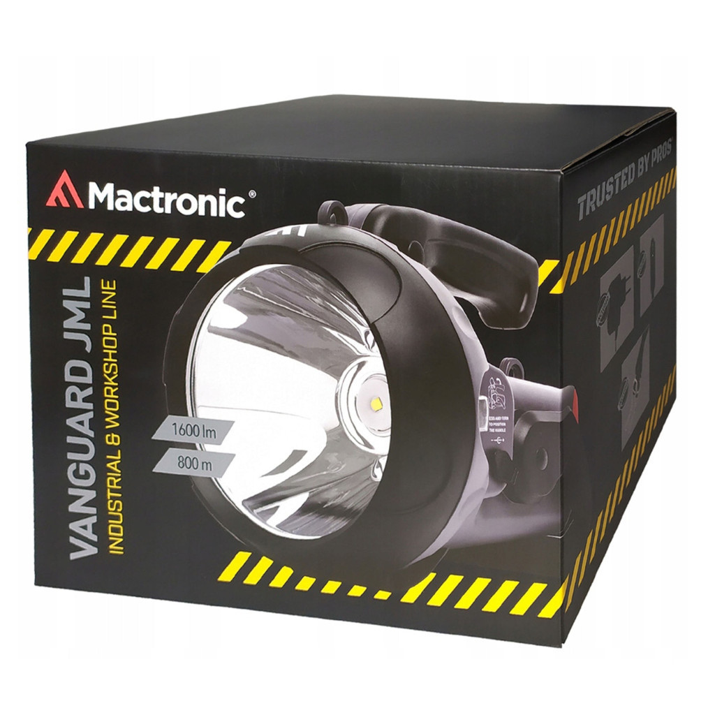 Ліхтар Mactronic Vanguard JML (1600 Lm) White/Red LED Rechargeable (PSL0032) - зображення 7