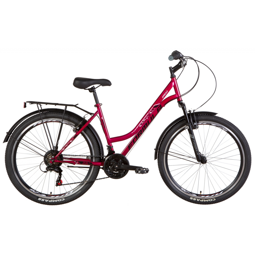 Велосипед Formula 26" OMEGA AM Vbr рама-18" 2021 Red (OPS-FR-26-474) - зображення 1